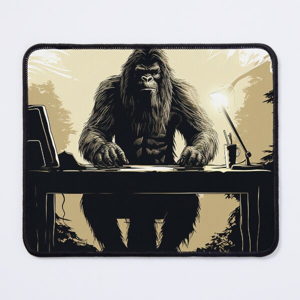 Item preview, Off-the-Grid to On-the-Clock: Bigfoot's Office Integration designed and sold by NatureArtDecor.
