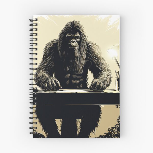 Item preview, Off-the-Grid to On-the-Clock: Bigfoot's Office Integration designed and sold by NatureArtDecor.