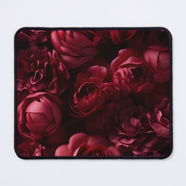 Item preview, Peony Tile 22: Ruffled Symphony in Blush and Blossom, Rose-Kissed Dreams on Leafy Thrones designed and sold by TheBrainArt.