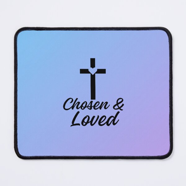 Item preview, Chosen & Loved - Christian Quote - Biblical designed and sold by vinxChosen.