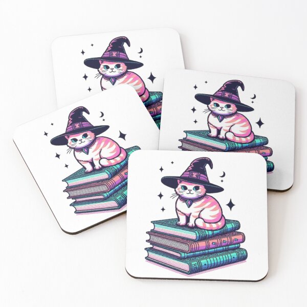 Item preview, Magic Cat Learning Spells designed and sold by DakaPixelArt.