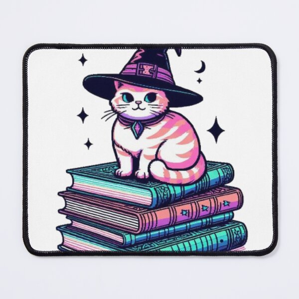Item preview, Magic Cat Learning Spells designed and sold by DakaPixelArt.