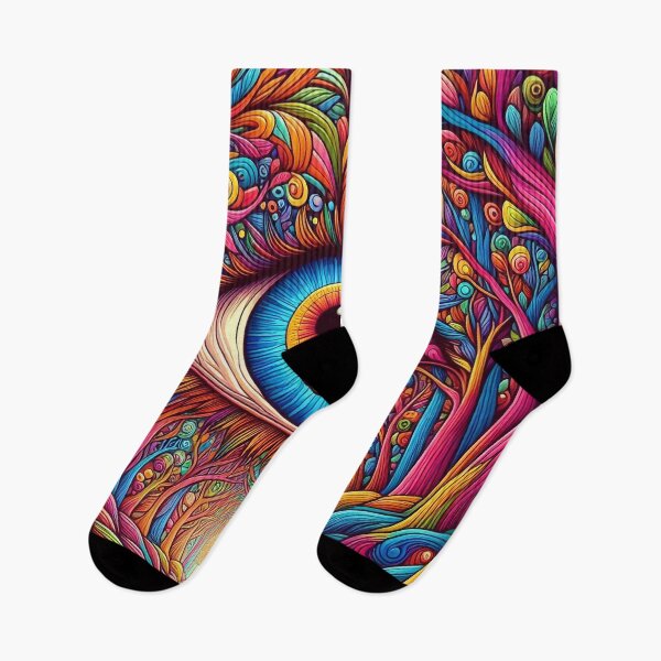 Item preview, Psychedelic Vision: Enchanted Forest designed and sold by WhimsyRealm.