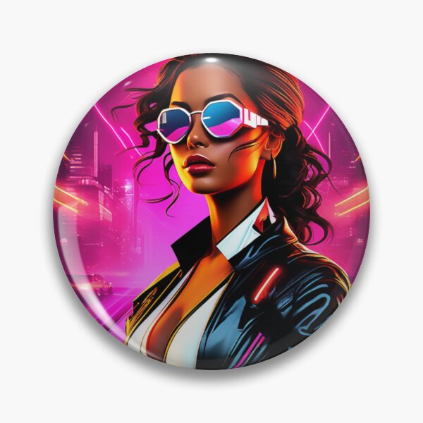 Item preview, Cyberpunk girl designed and sold by DesignVoyagger.