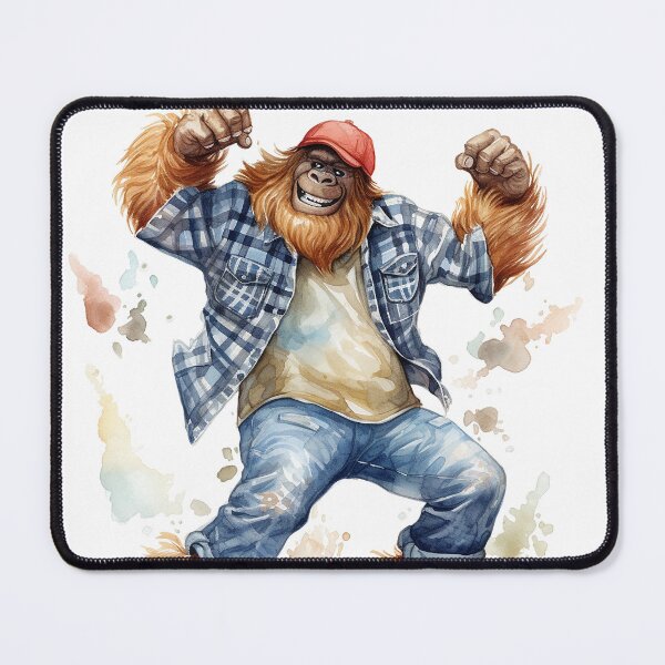 Item preview, Dancing in the Wild: Bigfoot's Funky Footwork designed and sold by NatureArtDecor.