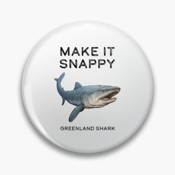 Item preview, Greenland Sharks Make It Snappy designed and sold by DinoKate.
