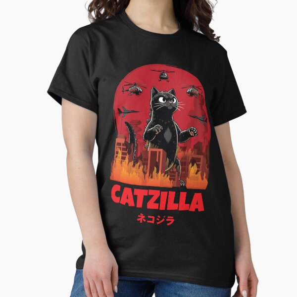 Vista previa del artículo con la obra «Catzilla», diseñado y vendido por finaristya.