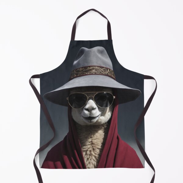 Item preview, A mysterious llama wearing sunglasses and hat designed and sold by Great-store4U.