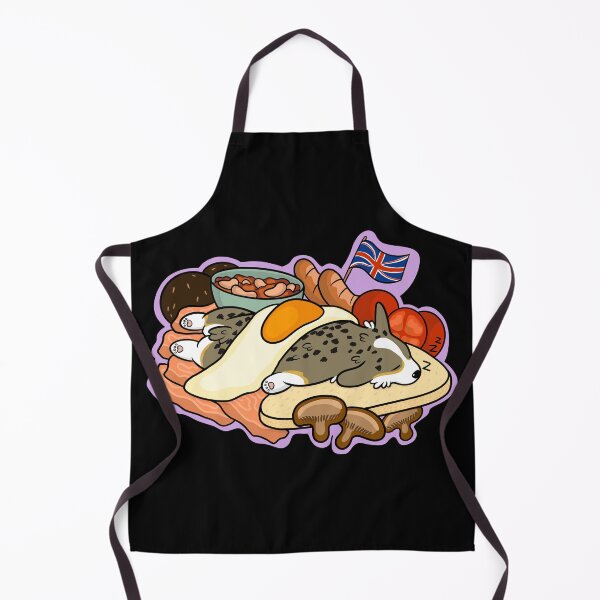 Item preview, English Breakfast Tri Color Corgi designed and sold by DrawsCutePaws.