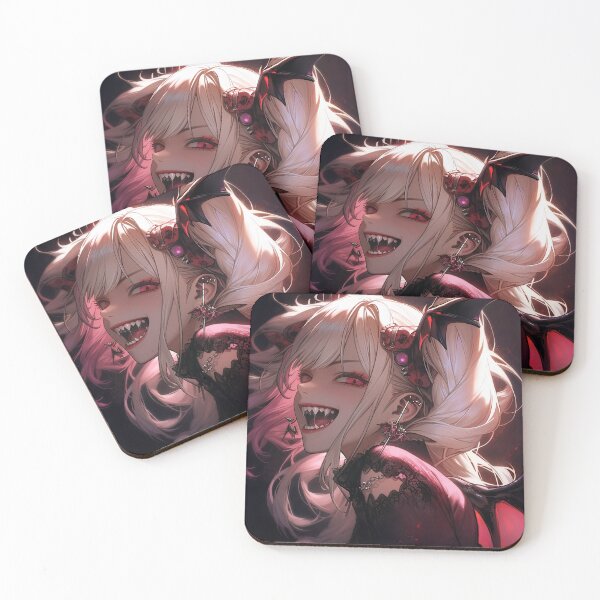 Item preview, Gleeful Vampiric Gothic Anime Girl designed and sold by bubblegoth.