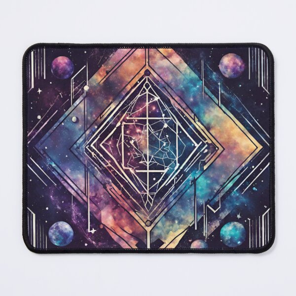 Item preview, geometric nebula designed and sold by StellarVerse-.