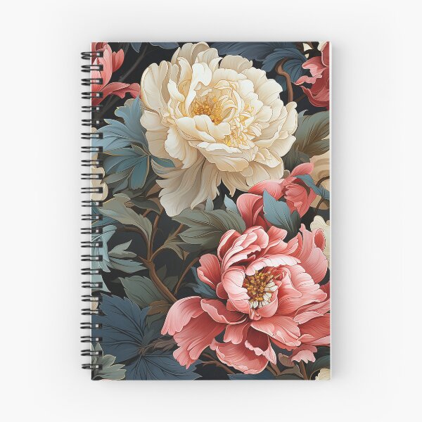 Item preview, Peony Tile 24: Ruffled Symphony in Blush and Blossom, Rose-Kissed Dreams on Leafy Thrones designed and sold by TheBrainArt.