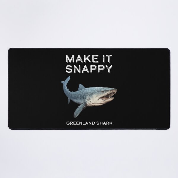 Item preview, Greenland Shark Make It Snappy designed and sold by DinoKate.