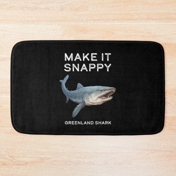 Item preview, Greenland Shark Make It Snappy designed and sold by DinoKate.