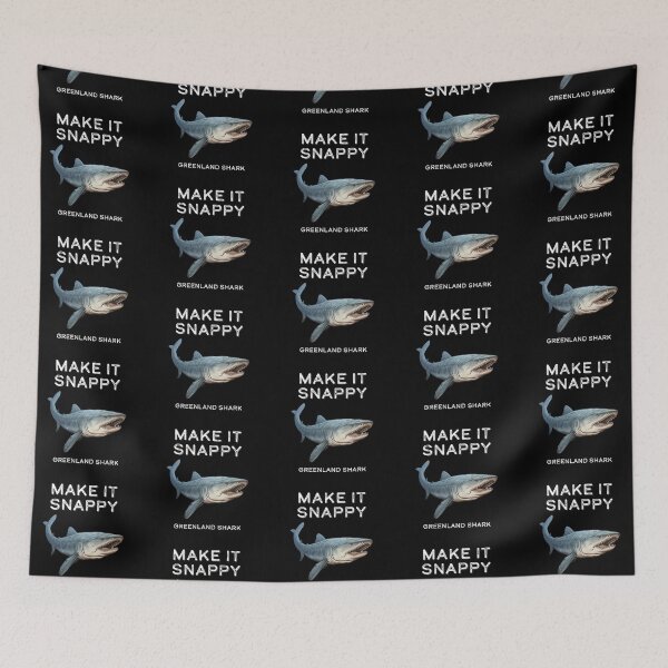 Item preview, Greenland Shark Make It Snappy designed and sold by DinoKate.