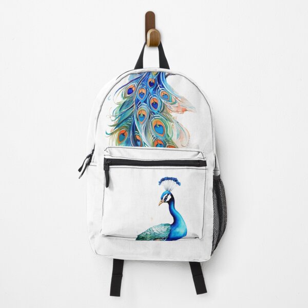 Item preview, Peacock, Peafowl, Peahens, allure of our Watercolour Design #1 designed and sold by fluidwatercolor.