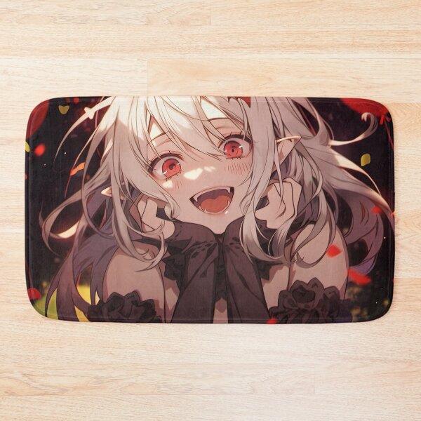Item preview, Joyful Crimson Hallowen Vampire Anime Girl designed and sold by bubblegoth.