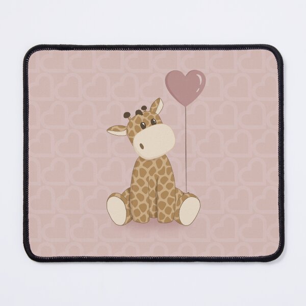Item preview, Cute Giraffe With A Heart Balloon Valentines Day designed and sold by savariamarie.