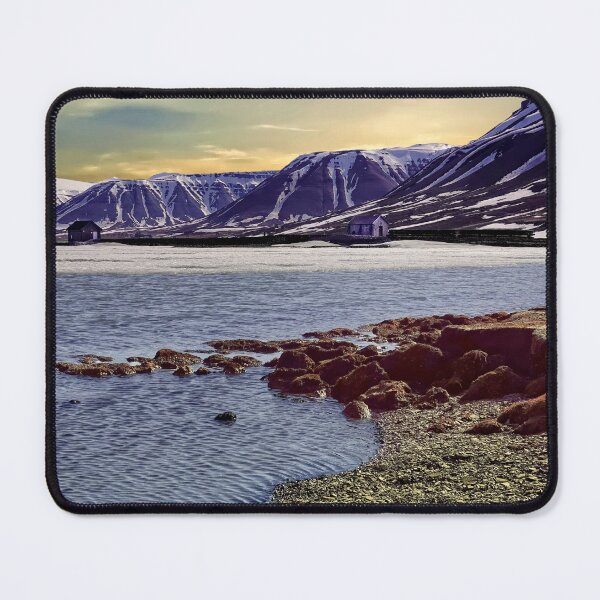 Item preview, Evening at the lake Longyearbyen designed and sold by RosRidleyPhoto.