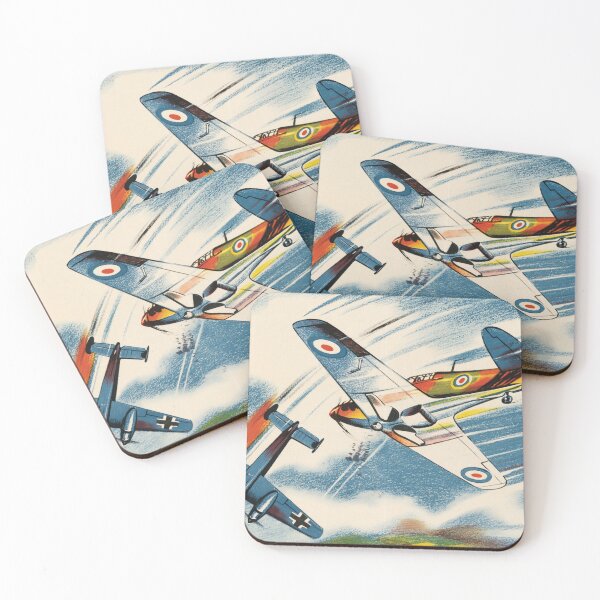 Item preview, WW2 Fighter Jets Combat Poster designed and sold by InnerCitadel.
