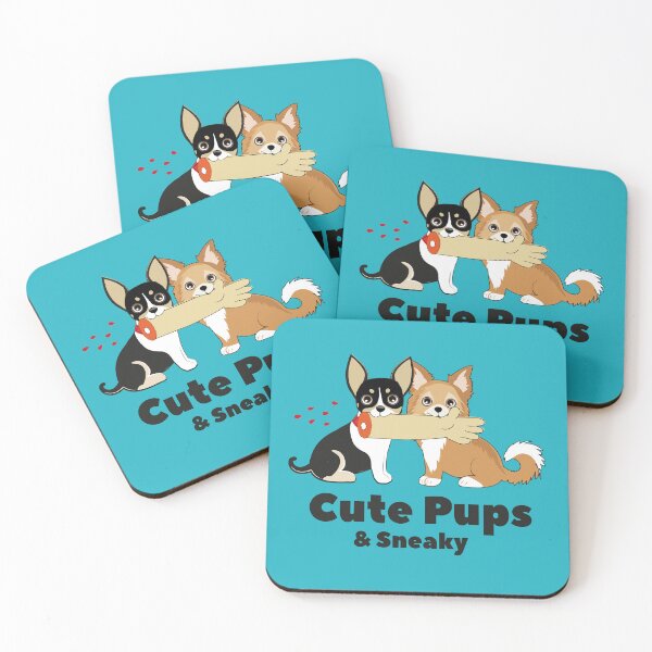 Item preview, Cute Pups & Sneaky,Chihuahua designed and sold by haniku.