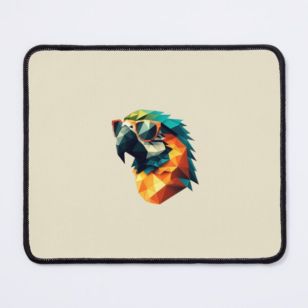 Item preview, Low Poly Macaw Pop Art designed and sold by pseudosiren.