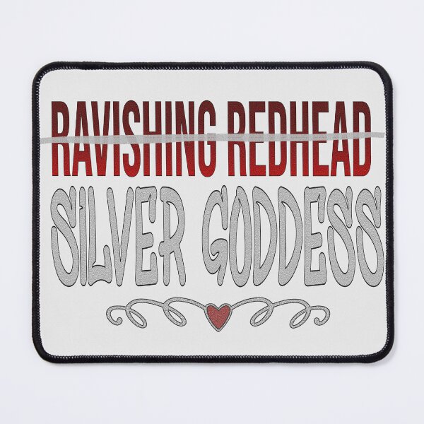 Item preview, Ravishing Redhead - Silver Goddess designed and sold by SilverLocksShop.