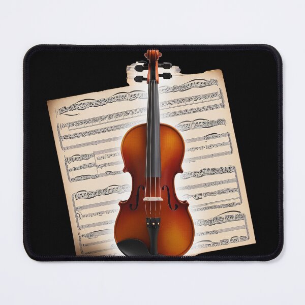 Item preview, Violin & Sheet Music designed and sold by FatCatStudios.