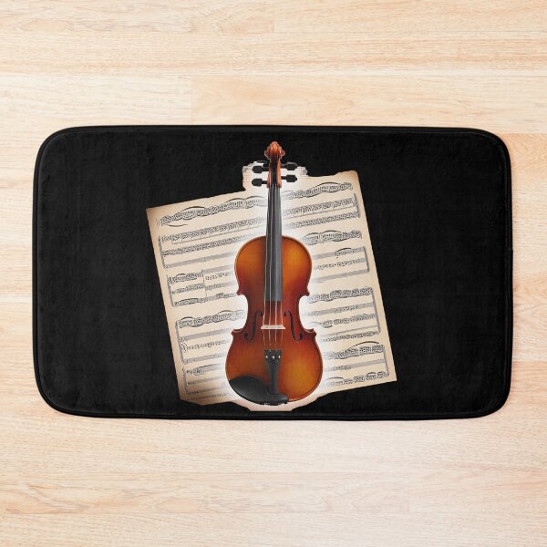 Item preview, Violin & Sheet Music designed and sold by FatCatStudios.