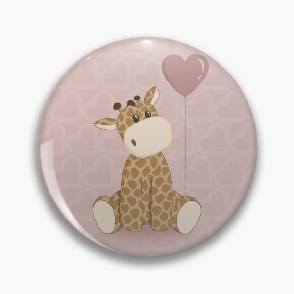Item preview, Cute Giraffe With A Heart Balloon Valentines Day designed and sold by savariamarie.