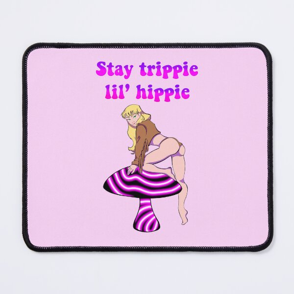Item preview, Stay Trippy lil Hippy Mushroom designed and sold by janamatrix.