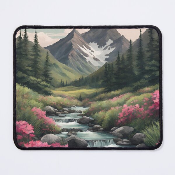 Item preview, Lush Mountainscape  designed and sold by CharmStudio.