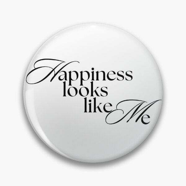 Item preview, Inscription - Happiness looks like Me designed and sold by ExpressPixelArt.