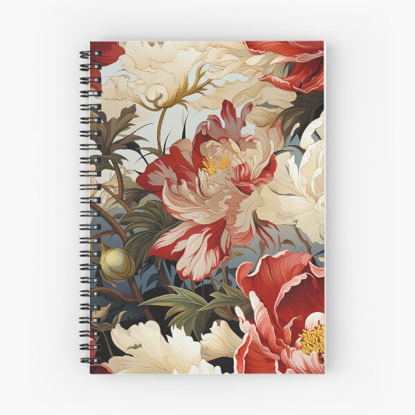 Item preview, Peony Tile 25: Ruffled Symphony in Blush and Blossom, Rose-Kissed Dreams on Leafy Thrones designed and sold by TheBrainArt.