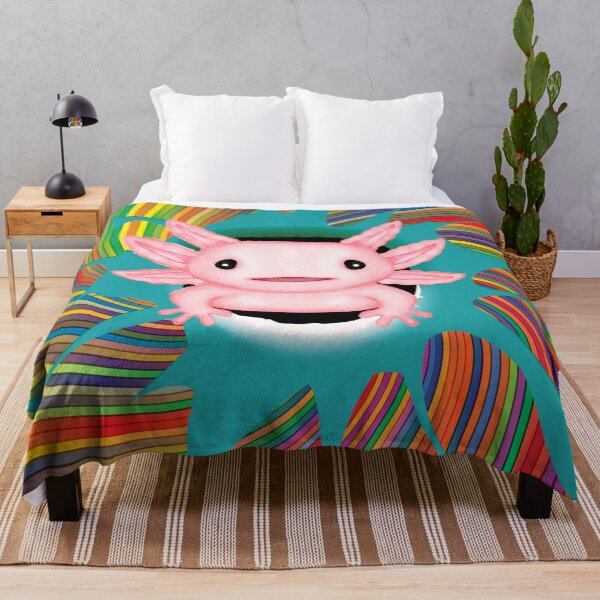 Item preview, Cute Pink Axolotl - rainbow axolotl , funny axolotl designed and sold by abeautifulife.