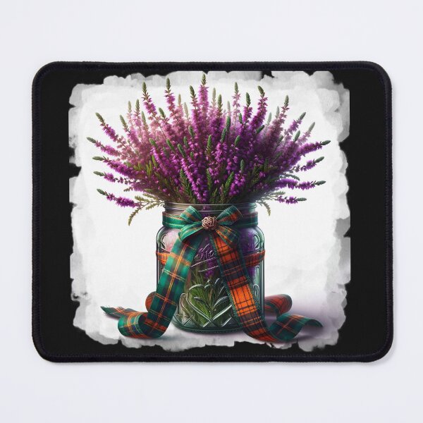 Item preview, Purple Scottish Heather in a Mason Jar designed and sold by Truck Stop One.