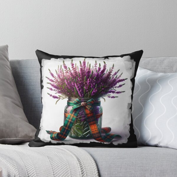Item preview, Purple Scottish Heather in a Mason Jar designed and sold by Truck Stop One.