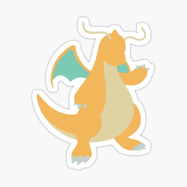Vista previa del artículo con la obra «Dragón minimalista», diseñado y vendido por shiix.