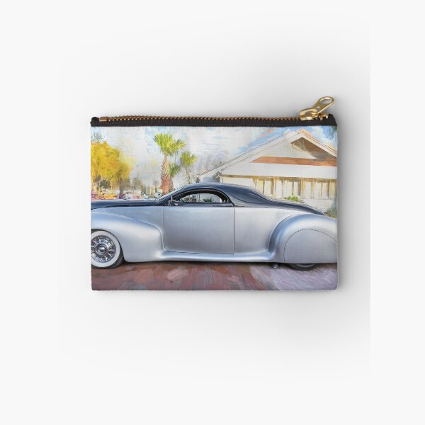 Item preview, 1938 Silver Lincoln Zephyr 3 Window Coupe X128 designed and sold by RichFrancoCars.