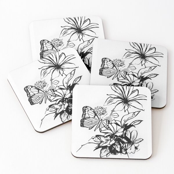 Item preview, flower butterfly timeless casual chic designed and sold by b-santos.