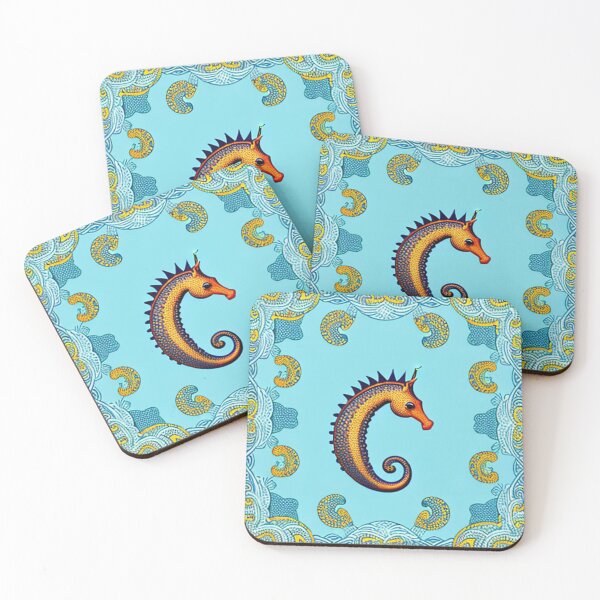 Item preview, Seahorse pattern designed and sold by PatronesKawai.