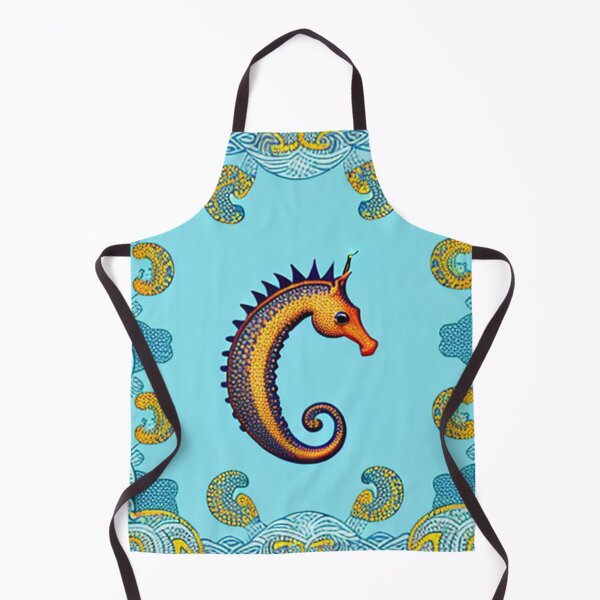 Item preview, Seahorse pattern designed and sold by PatronesKawai.