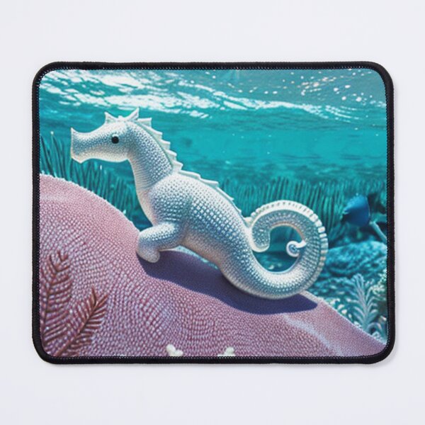 Item preview, Seahorse painted in realism designed and sold by PatronesKawai.