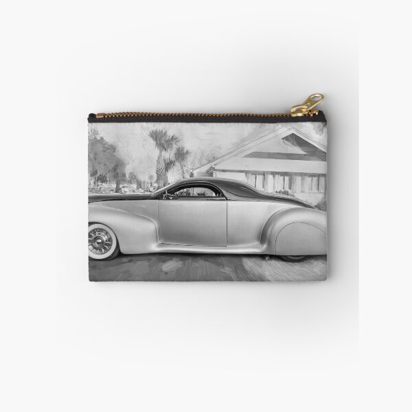 Item preview, 1938 Silver Lincoln Zephyr 3 Window Coupe X129 designed and sold by RichFrancoCars.