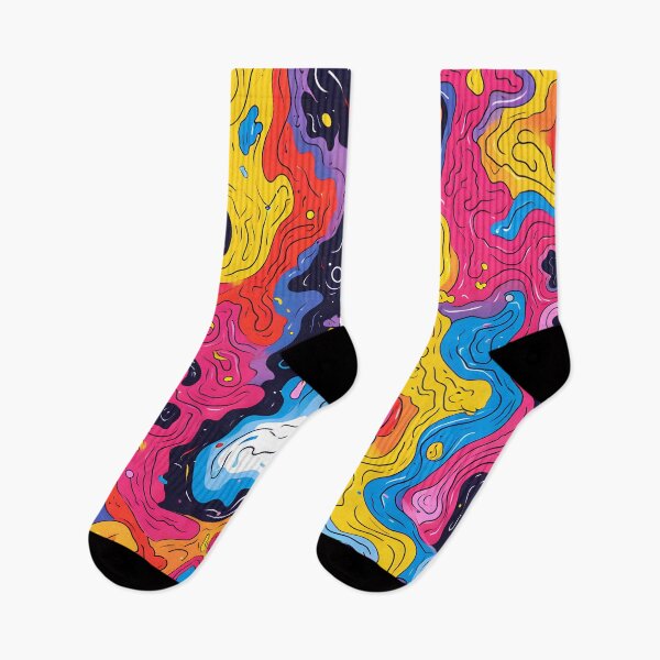 Item preview, Modern pattern - unique colors and shapes designed and sold by Cr-AI-tive.