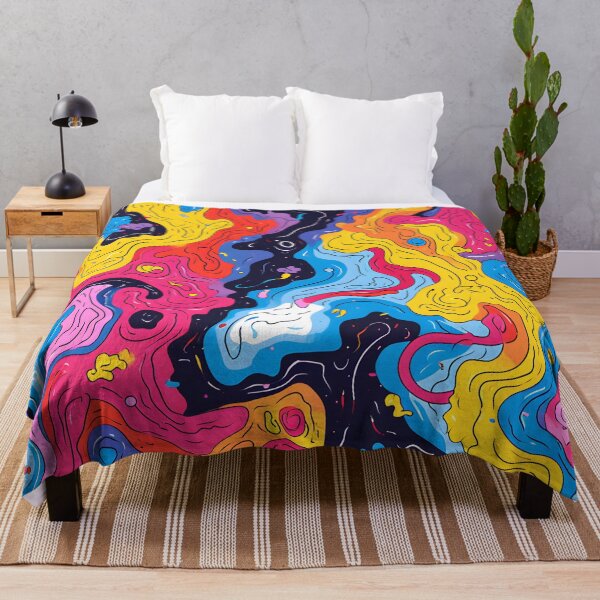 Item preview, Modern pattern - unique colors and shapes designed and sold by Cr-AI-tive.