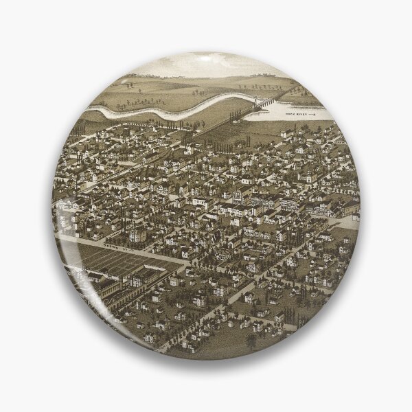 Item preview, Waupun, Wisconsin (1885) designed and sold by allhistory.
