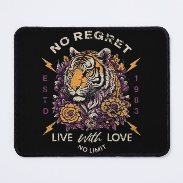 Item preview, no regret live with love designed and sold by urbanewear clothing.