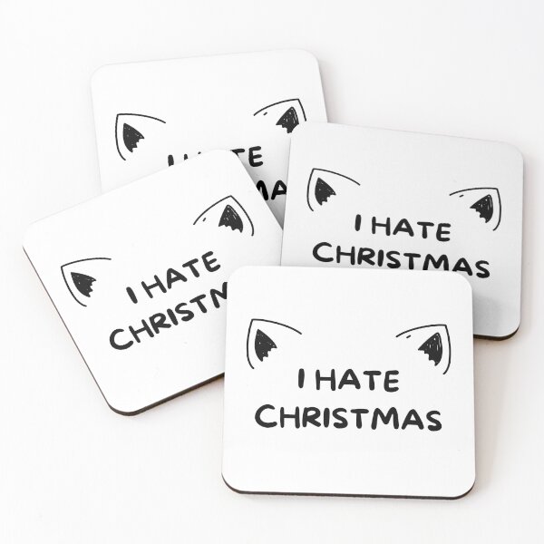 Item preview,  Cat Ears hate Christmas designed and sold by GRINspiration.