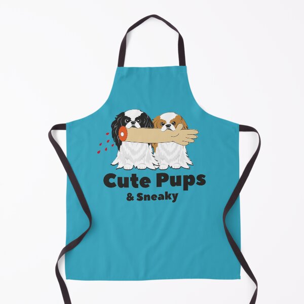 Item preview, Cute Pups & Sneaky. Japanese Chin designed and sold by haniku.